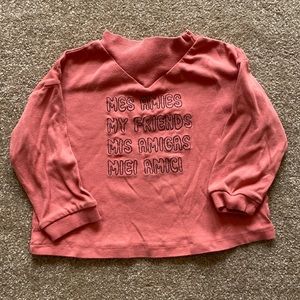 Zara long sleeve shirt.